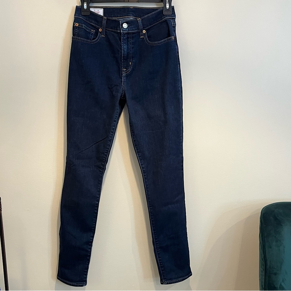 GAP True Skinny Mid Rise Ankle Jeans. Size 10 long. - Picture 3 of 7